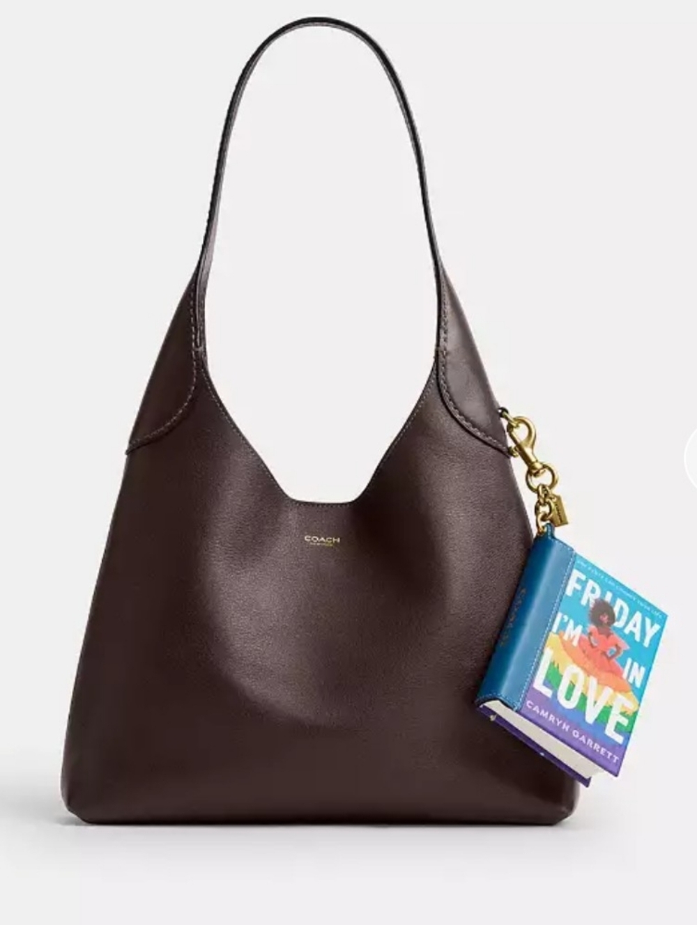 Coach Friday I'm In Love Book Bag Charm - Picture 3 of 5